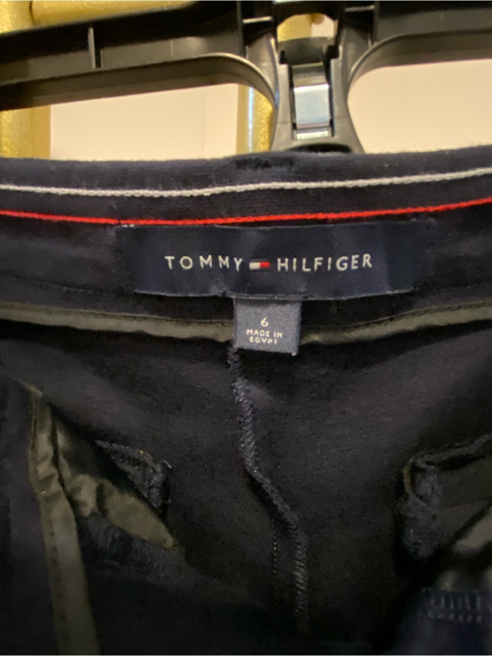 Tommy Hilfiger Dark navy Women's Tailored Pants - Picture 5 of 5
